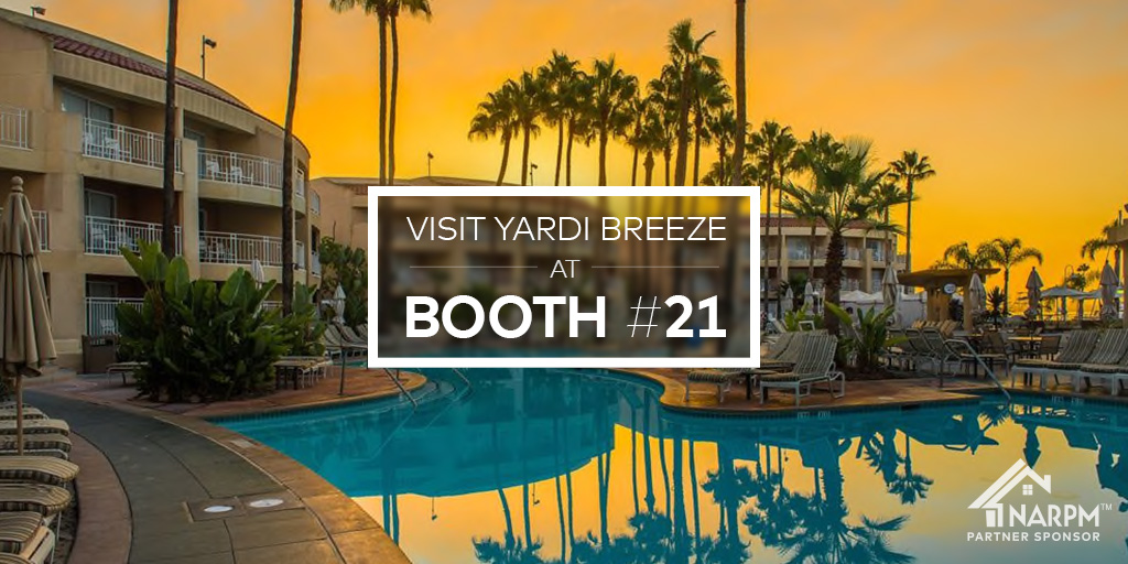 Meet Yardi Breeze At The 30th Annual NARPM Convention & Trade Show