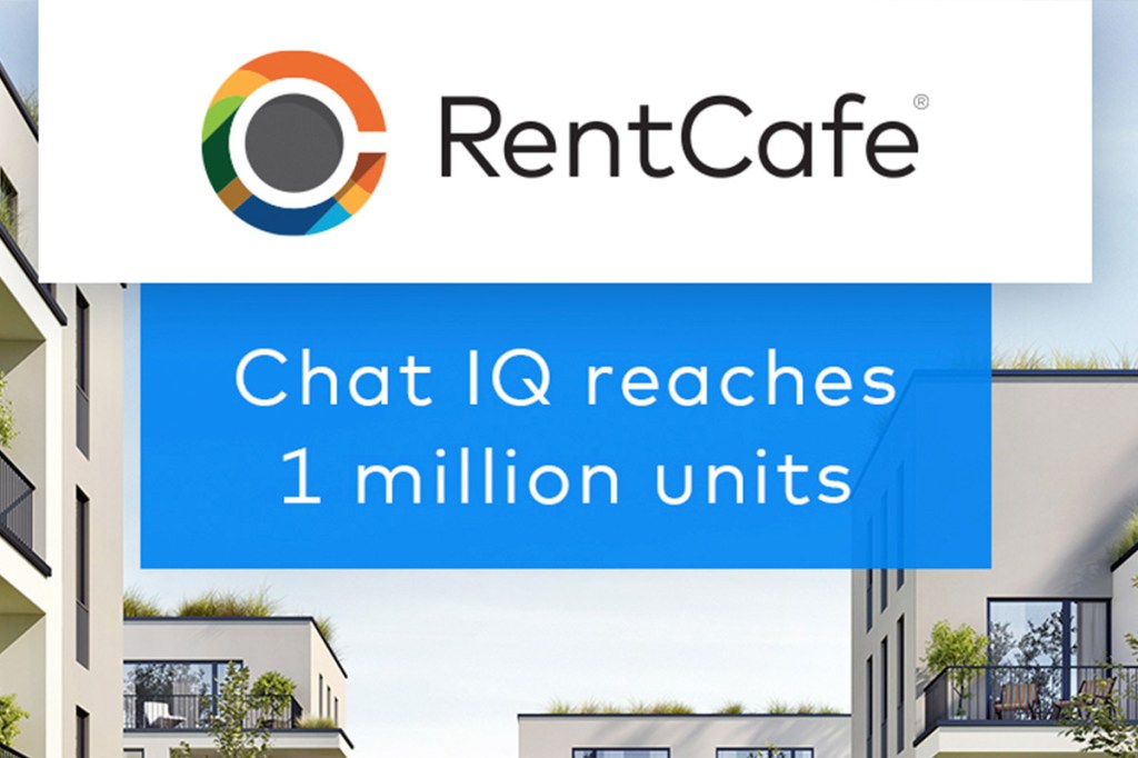 RentCafe Chat IQ reaches 1 million units